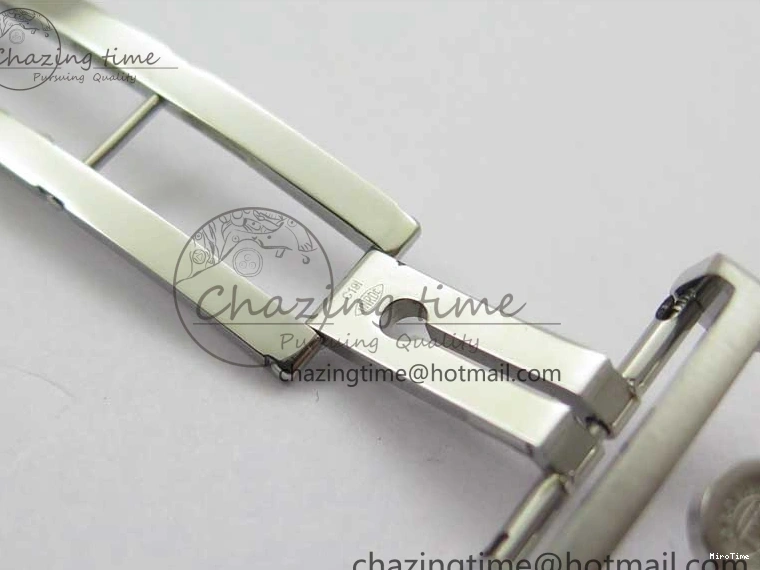 MIROTIME 0410 Elegant Portuguese IW371615 ZF 1:1 Best Edition SS Green Dial on Black Leather Strap A96355 V 7081